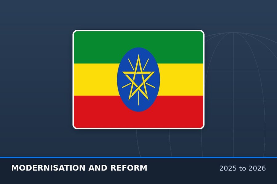 Project set-up for the modernisation of Ethiopia’s customs management system: harmonised digital systems and an electronic single window, training to close capacity gaps in customs and valuation, and improved trade statistics and market intelligence for the private sector..
